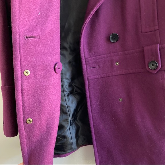 Tommy Hilfiger Purple Peacoat Size 10 - Picture 10 of 13